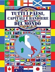 Tutti i Paesi, Capitali e Bandiere del mondo usato  Spedito ovunque in Italia 