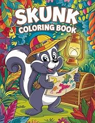 Skunk coloring book for sale  Delivered anywhere in USA 