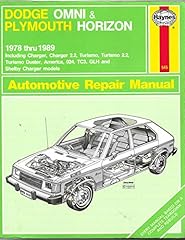 Dodge omni plymouth for sale  Delivered anywhere in UK