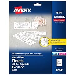 Avery printable tickets for sale  Delivered anywhere in USA 