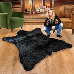 Faux fur bearskin for sale  Delivered anywhere in USA 