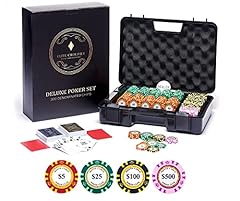 Deluxe 300 poker for sale  Delivered anywhere in USA 