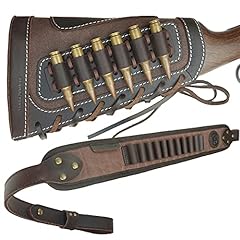 Leather rifle buttstock for sale  Delivered anywhere in USA 