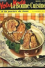 Mode bonne cuisine d'occasion  Livré partout en France