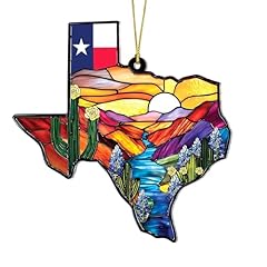 Texas acrylic ornament for sale  Delivered anywhere in USA 