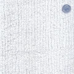 Terry chenille white for sale  Delivered anywhere in USA 
