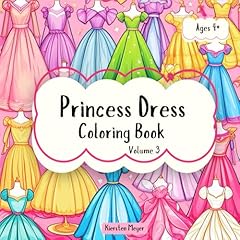 Princess dress coloring for sale  Delivered anywhere in UK
