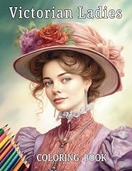 Victorian ladies coloring for sale  Delivered anywhere in USA 