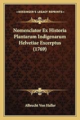 Nomenclator historia plantarum usato  Spedito ovunque in Italia 