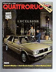Quattroruote n.1 1983 usato  Spedito ovunque in Italia 