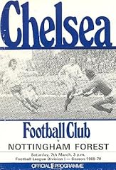 Chelsea nottingham forest for sale  Delivered anywhere in UK