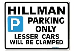 Hillman car parking for sale  Delivered anywhere in UK