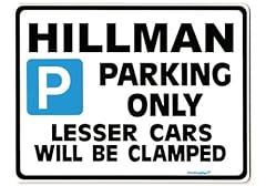 Hillman car parking for sale  Delivered anywhere in UK