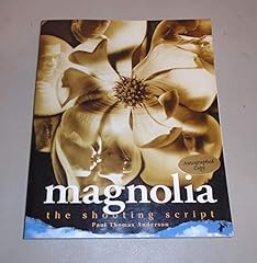 Magnolia shooting script for sale  Delivered anywhere in UK