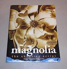 Magnolia shooting script for sale  Delivered anywhere in UK