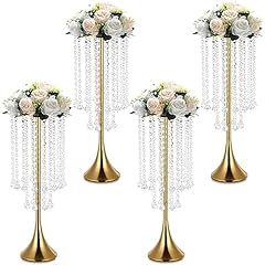 Pcs gold centerpieces for sale  Delivered anywhere in USA 