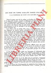 Vase terre sigillee d'occasion  Livré partout en France