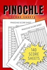 Pinochle score sheets for sale  Delivered anywhere in UK