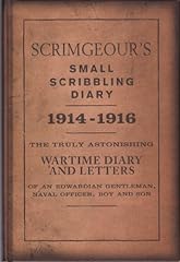 Scrimgeour small scribbling for sale  Delivered anywhere in UK