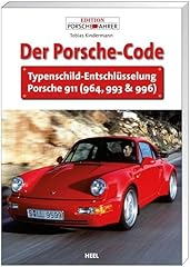 Porsche code typenschild gebraucht kaufen  Wird an jeden Ort in Deutschland