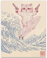 Surf bitches 11x14 for sale  Delivered anywhere in USA 