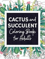 Cactus succulent coloring for sale  Delivered anywhere in USA 