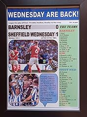 Barnsley sheffield wednesday for sale  Delivered anywhere in UK