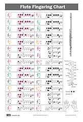 Flute fingering chart for sale  Delivered anywhere in Ireland