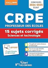 Sciences technologie crpe d'occasion  Livré partout en Belgiqu