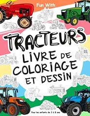 Tracteurs livre coloriage d'occasion  Livré partout en France