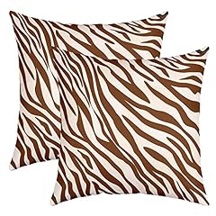 Brown zebra print for sale  Delivered anywhere in USA 