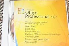 Microsoft office 2007 for sale  Delivered anywhere in UK