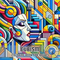 Cubism coloring book for sale  Delivered anywhere in UK