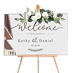 Personalised wedding welcome for sale  Delivered anywhere in Ireland