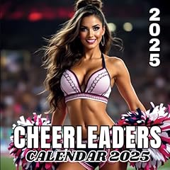 Cheerleaders 2025 calendar for sale  Delivered anywhere in USA 