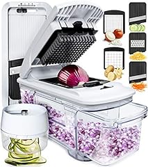 All in 1 Vegetable Chopper Vegetable Cutter Mandolin for sale  Delivered anywhere in Canada