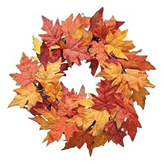 Artificial fall wreath for sale  Delivered anywhere in USA 