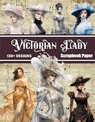 Victorian lady scrapbook usato  Spedito ovunque in Italia 