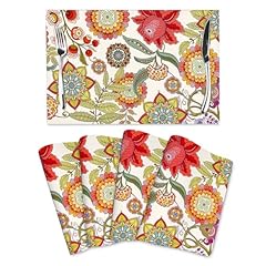 Boho floral placemats for sale  Delivered anywhere in USA 