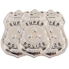 3pcs police badge for sale  Delivered anywhere in USA 