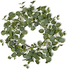 Farmhouse eucalyptus wreath for sale  Delivered anywhere in USA 