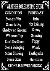 Weather forecasting stone for sale  Delivered anywhere in UK