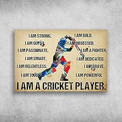 Tnnd cricket player for sale  Delivered anywhere in UK