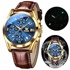 Olevs men chronograph usato  Spedito ovunque in Italia 