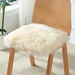 Square natural sheepskin for sale  Delivered anywhere in UK