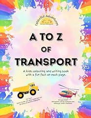Transport kids colouring for sale  Delivered anywhere in UK