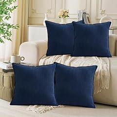 Navy cushions 45cm for sale  Delivered anywhere in UK