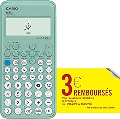 Casio calculatrice scolaire d'occasion  Livré partout en France