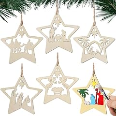 6pcs hanging nativity for sale  Delivered anywhere in UK