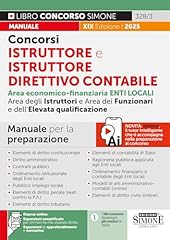 Concorsi istruttore istruttore usato  Spedito ovunque in Italia 